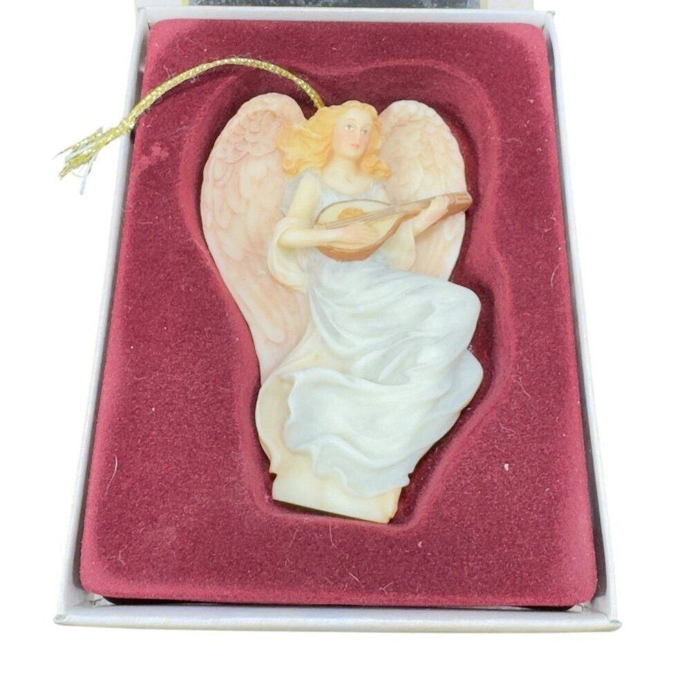 1994 Roman Inc‎ Seraphim Classics Lydia Winged Poet Resin Ornament Figurine NEW